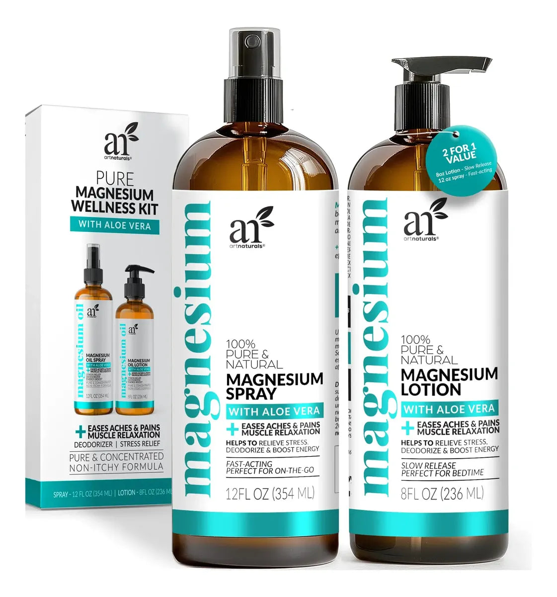 40% OFF✨ SPRAY Y LOCION DE MAGNESIO 💪 MENOS TENSIÓN, MÁS ENERGÍA Y BIENESTAR
