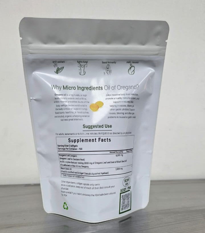 🚨 40% OFF OIL OF OREGANO ¡Refuerza tus defensas HOY! 🤧 30 Capsulas