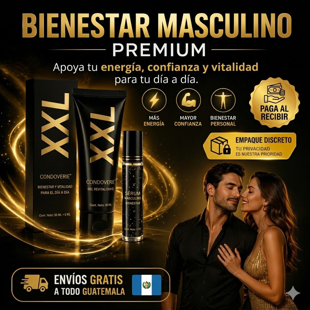 40% OFF🔥COMBO CONFIANZA MASCULINA TOTAL 💪Diseñado para hombres que buscan sentirse más seguros