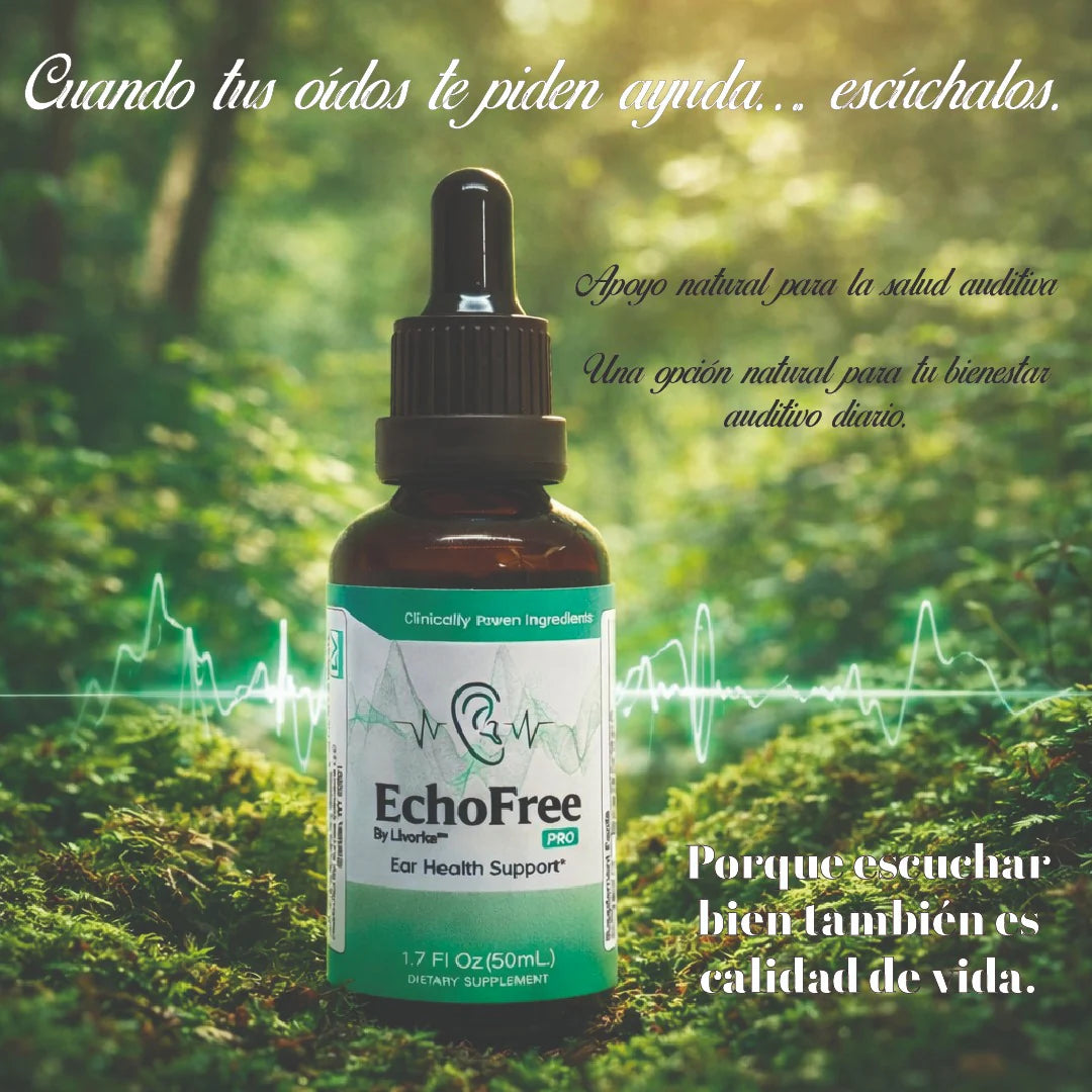 50%OFF 🔥2x1 ECHO FREE👂 Recupera tu audición y elimina el zumbido con ingredientes naturales 🌿