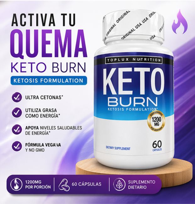 ⚡ 40% DESCUENTO KETO BURN | Pierde peso y activa tu energía desde el primer día!!