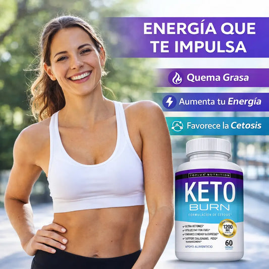 ⚡ 40% DESCUENTO KETO BURN | Pierde peso y activa tu energía desde el primer día!!