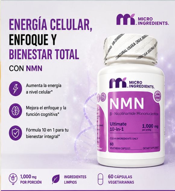 💜NMN 40% OFF – MÁS ENERGÍA Y ENFOQUE EN TU DÍA