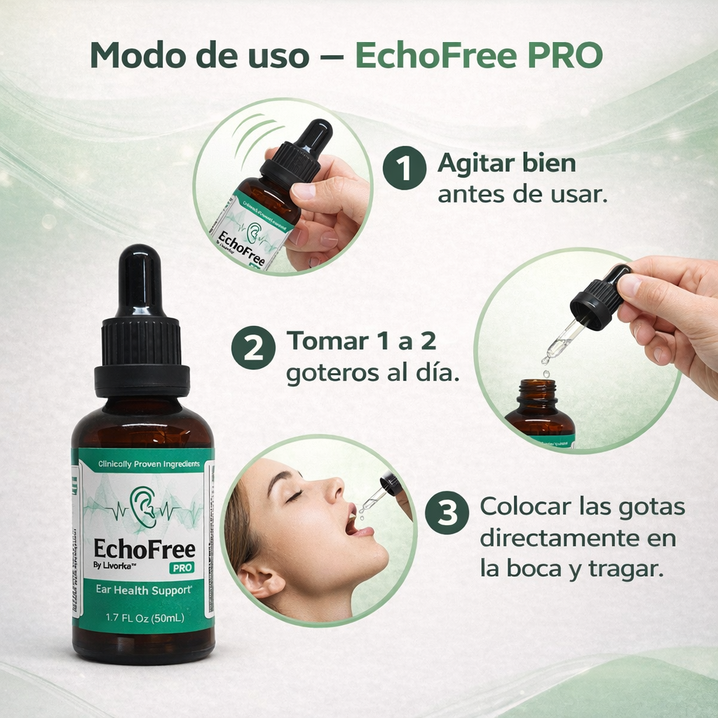 50%OFF 🔥2x1 ECHO FREE👂 Recupera tu audición y elimina el zumbido con ingredientes naturales 🌿