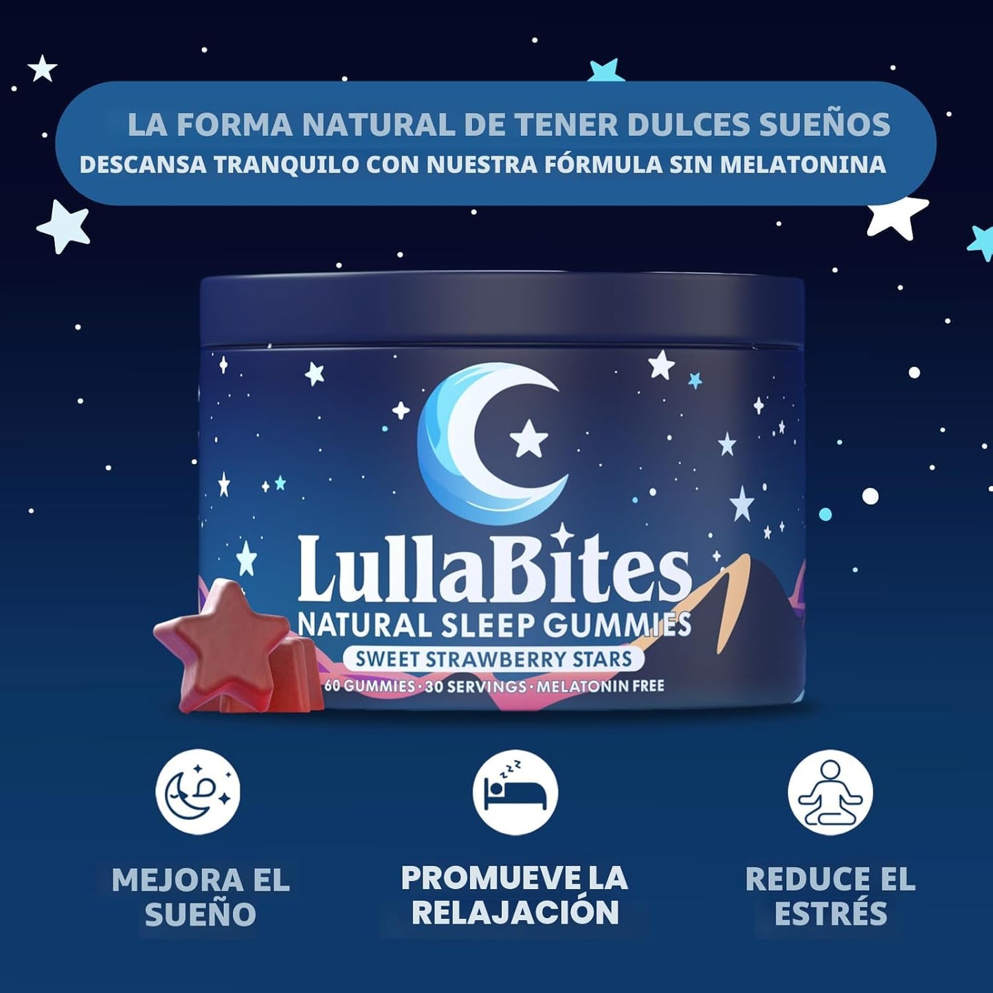 💥 ¡NO MÁS NOCHES SIN DORMIR! 🌙 Recupera Tu Descanso con LULLABITES 💜 – 30% OFF 😴