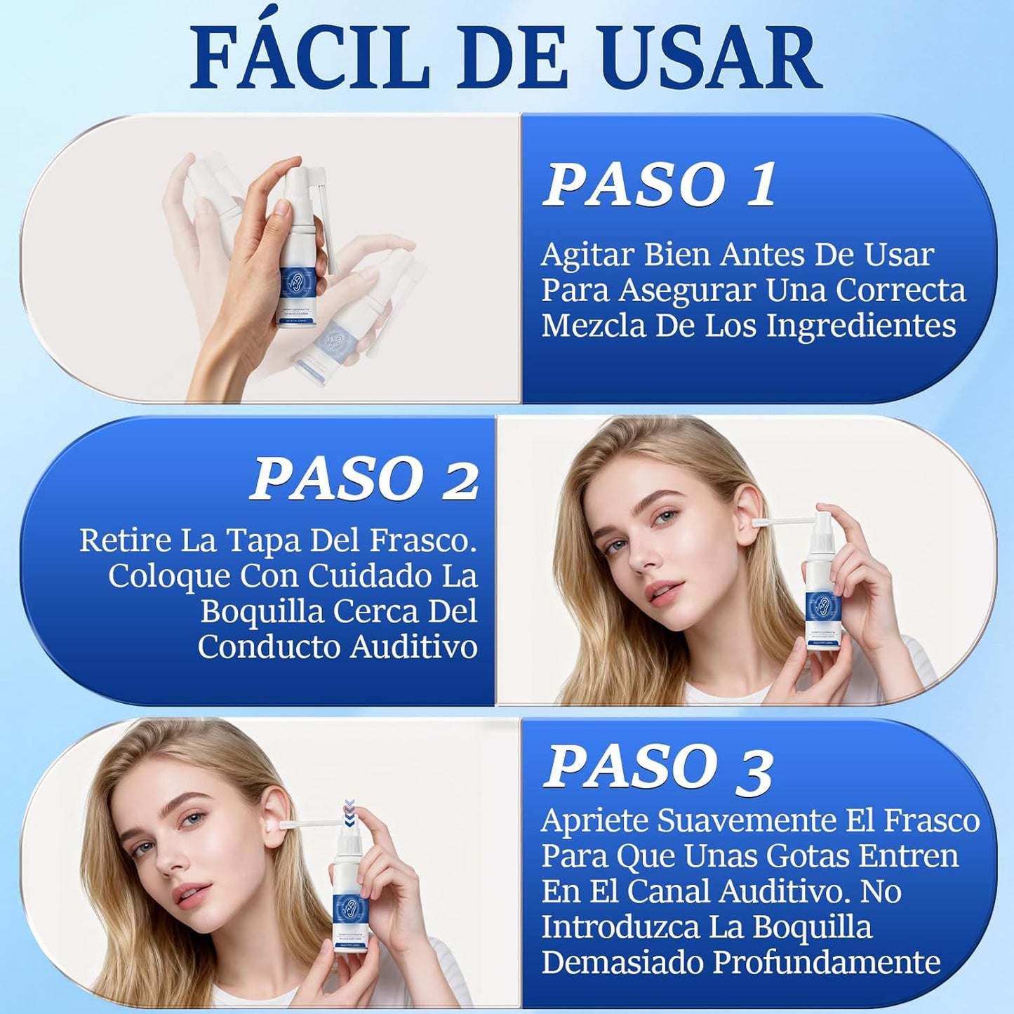 50% OFF💧2X1  SPRAY TINNIDROP 60 ml: ¡Destapa, limpia y escucha mejor al instante!👂