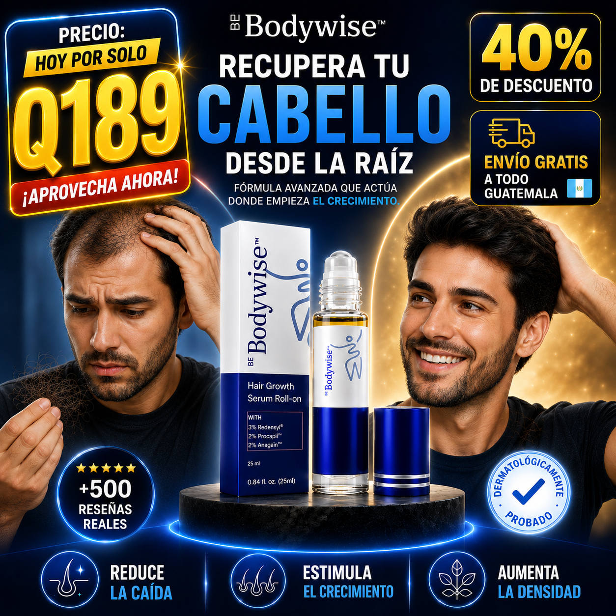 🔥40% OFF- BODYWISE 💪RECUPERA TU CONFIANZA Y TU CABELLO