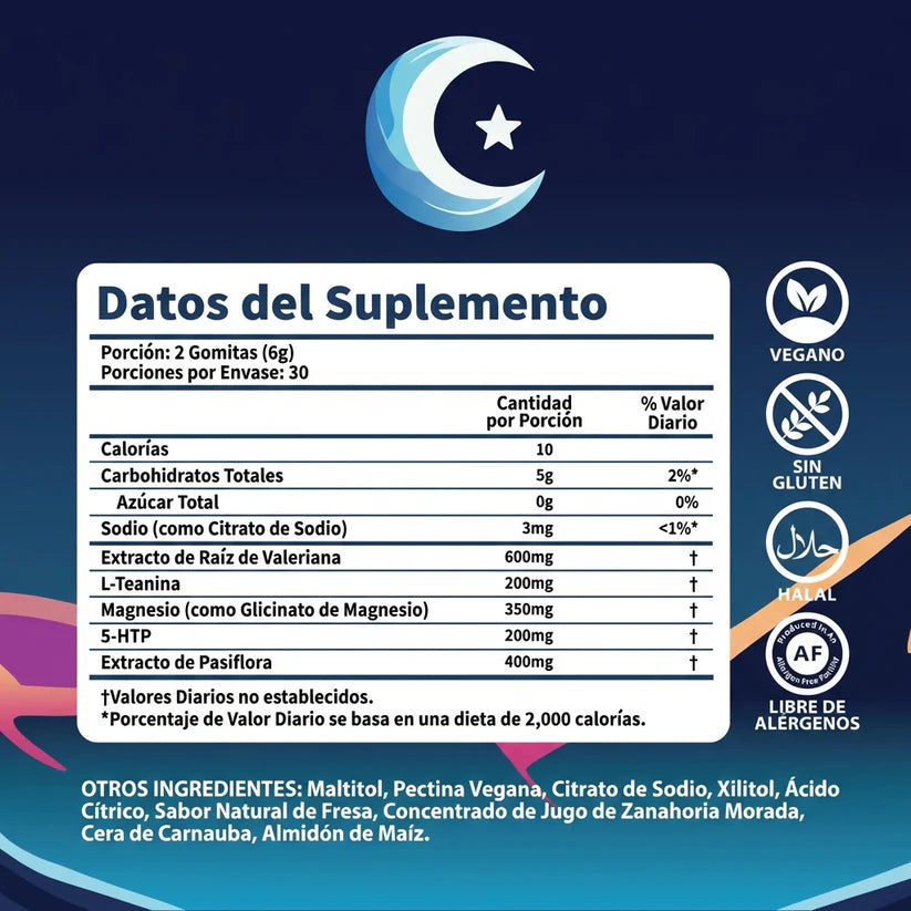 💥 ¡NO MÁS NOCHES SIN DORMIR! 🌙 Recupera Tu Descanso con LULLABITES 💜 – 30% OFF 😴