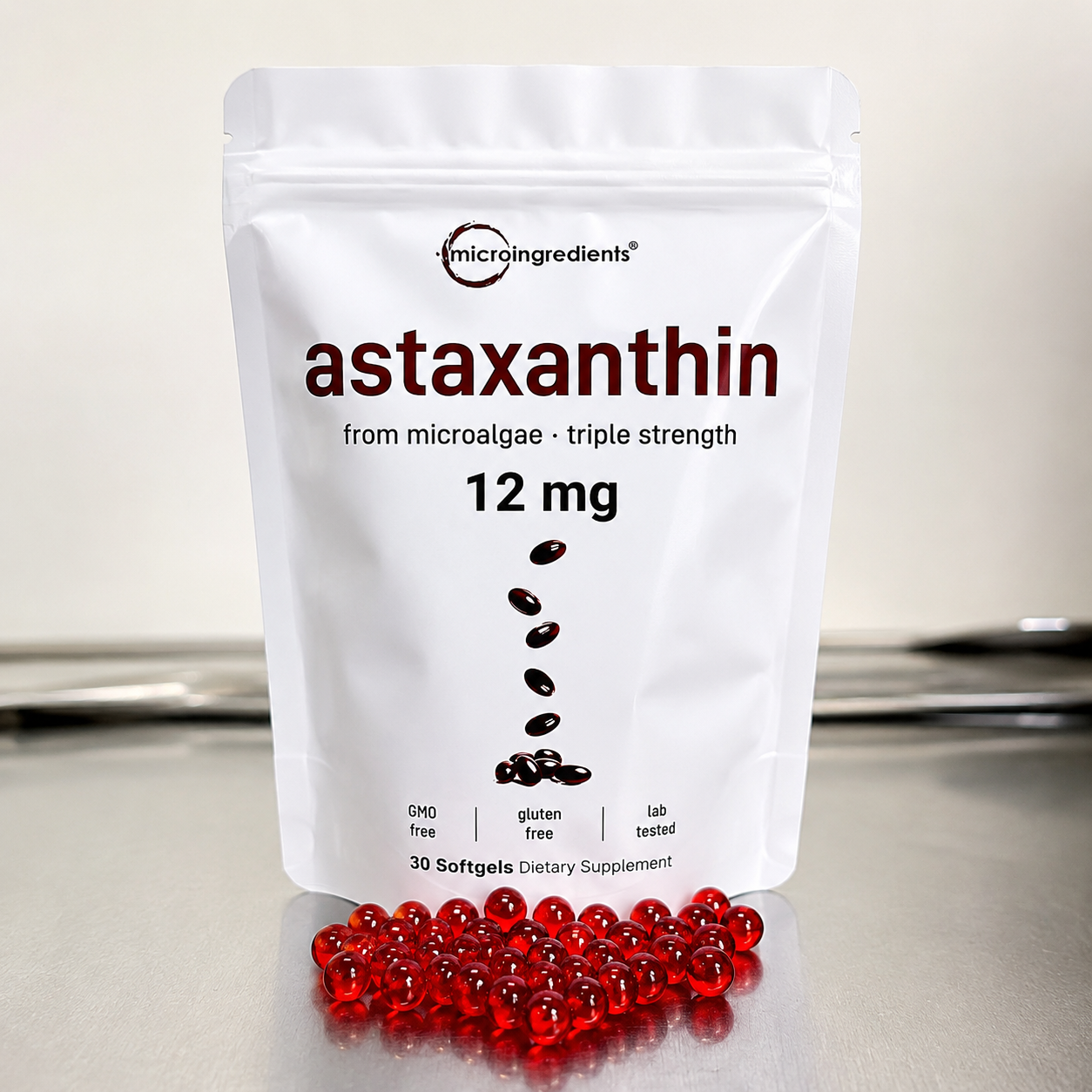 Astaxanthin Soft Gel 30 comprimidos